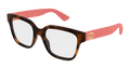 Gucci GG2193O-004 Womens RECTANGULAR / SQUARED Optical Frame - Havana
