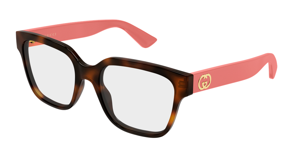 Gucci GG2193O-004 Womens RECTANGULAR / SQUARED Optical Frame - Havana