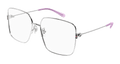 Multi-brand GG1284OA-002 Womens RECTANGULAR / SQUARED Optical Frame - Silver