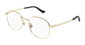 Gucci GG1469OA-001 Womens ROUND/OVAL/PANTHOS Optical Frames - Gold