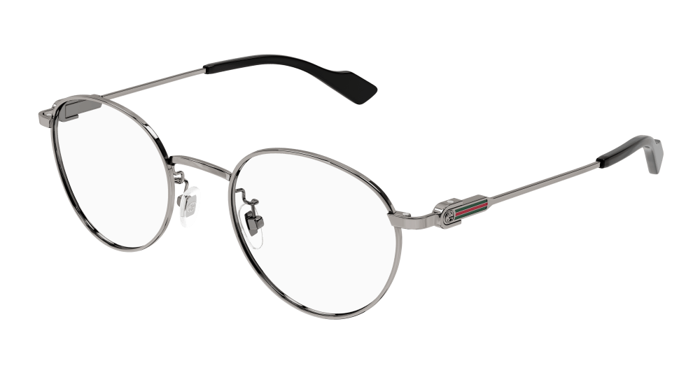 Multi-brand GG1613OJ-003 Womens ROUND/OVAL/PANTHOS Optical Frame - Ruthenium