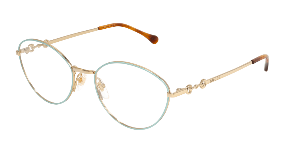 Multi-brand GG1699O-002 Womens CAT EYE Optical Frame - Gold