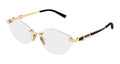 Gucci GG2050O-001 Womens CAT EYE Optical Frame - Gold