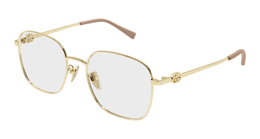 Gucci GG2006OA-001 Womens ROUND/OVAL/PANTHOS Optical Frame - Gold