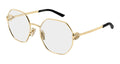 Gucci GG2048O-002 Womens GEOMETRICAL/DIRECTIONAL Optical Frame - Gold