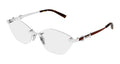 Gucci GG2050O-003 Womens CAT EYE Optical Frame - Silver