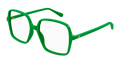 Multi-brand GG1003O-007 Womens RECTANGULAR / SQUARED Optical Frame - Green