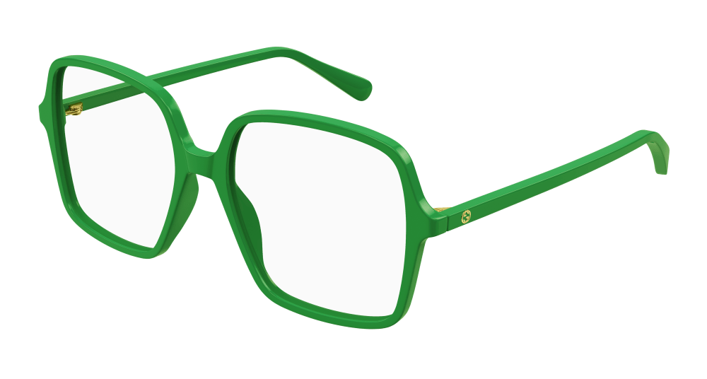 Multi-brand GG1003O-007 Womens RECTANGULAR / SQUARED Optical Frame - Green