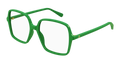 Gucci GG1003O-007 Womens RECTANGULAR / SQUARED Optical Frames - Green