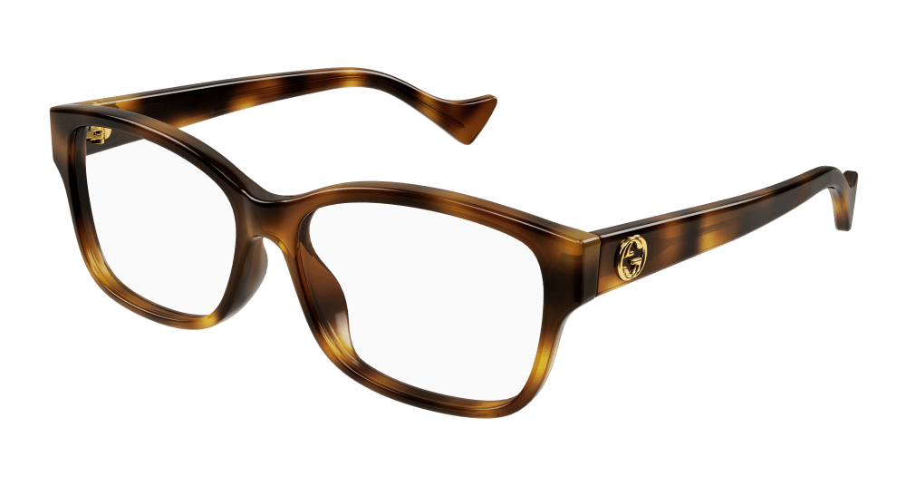 Multi-brand GG1259O-003 Womens RECTANGULAR / SQUARED Optical Frame - Havana