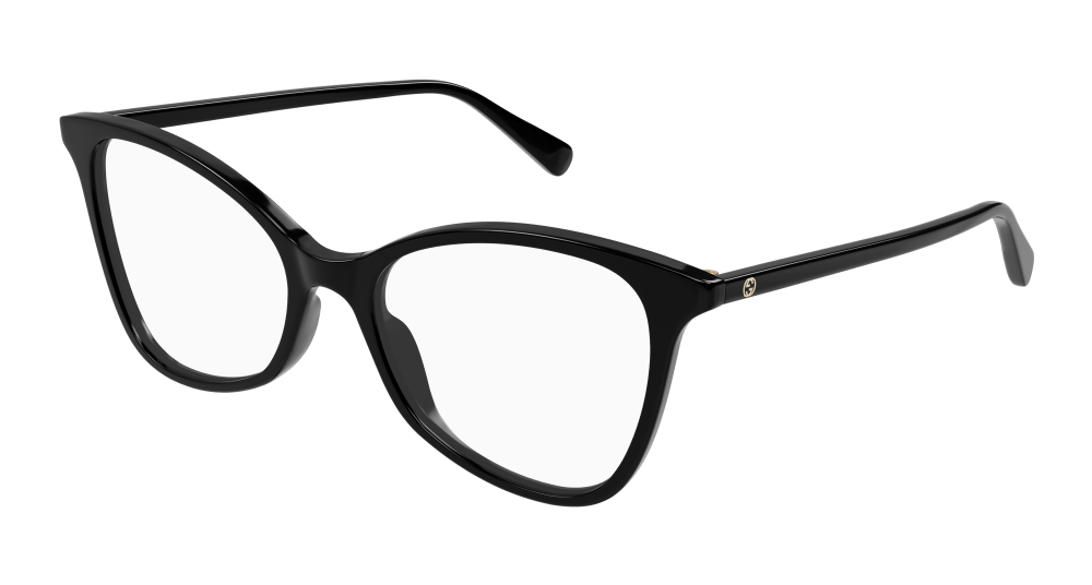 Multi-brand GG1360O-001 Womens CAT EYE Optical Frame - Black