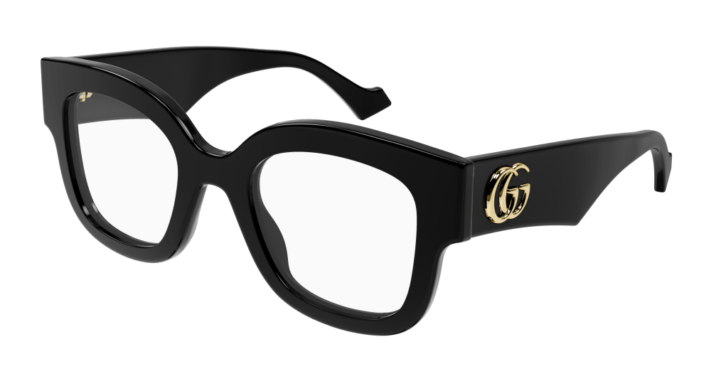 Gucci GG1423O-001 Womens ROUND/OVAL/PANTHOS Optical Frame - Black
