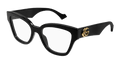 Gucci GG1424O-001 Womens ROUND/OVAL/PANTHOS Optical Frame - Black