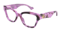 Multi-brand GG1424O-009 Womens ROUND/OVAL/PANTHOS Optical Frame - Violet