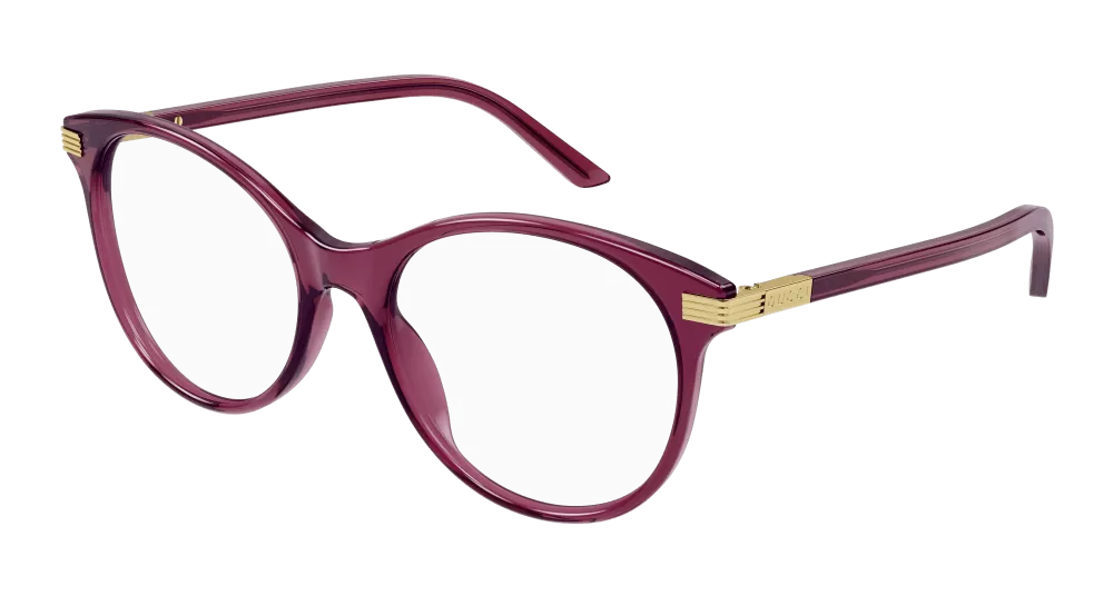 Gucci GG1450O-003 Womens Cat Eye Optical Frames - Burgundy