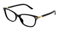 Gucci GG1451O-004 Womens CAT EYE Optical Frame - Black