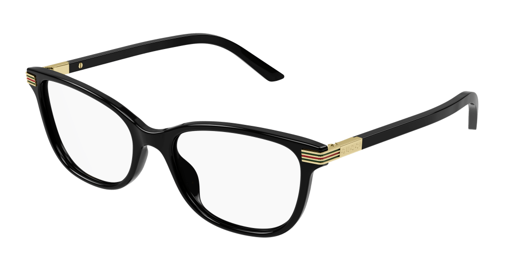 Gucci GG1451O-004 Womens CAT EYE Optical Frame - Black