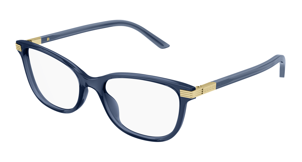 Multi-brand GG1451O-006 Womens CAT EYE Optical Frame - Blue