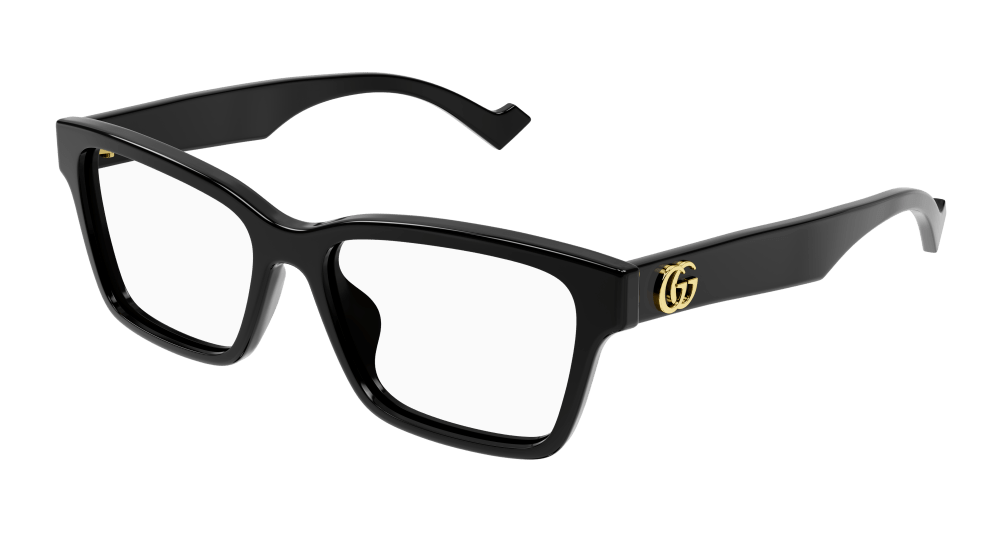 Gucci GG1476OK-001 Womens RECTANGULAR / SQUARED Optical Frame - Black