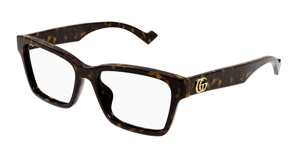 Multi-brand GG1476OK-002 Womens RECTANGULAR / SQUARED Optical Frame - Havana