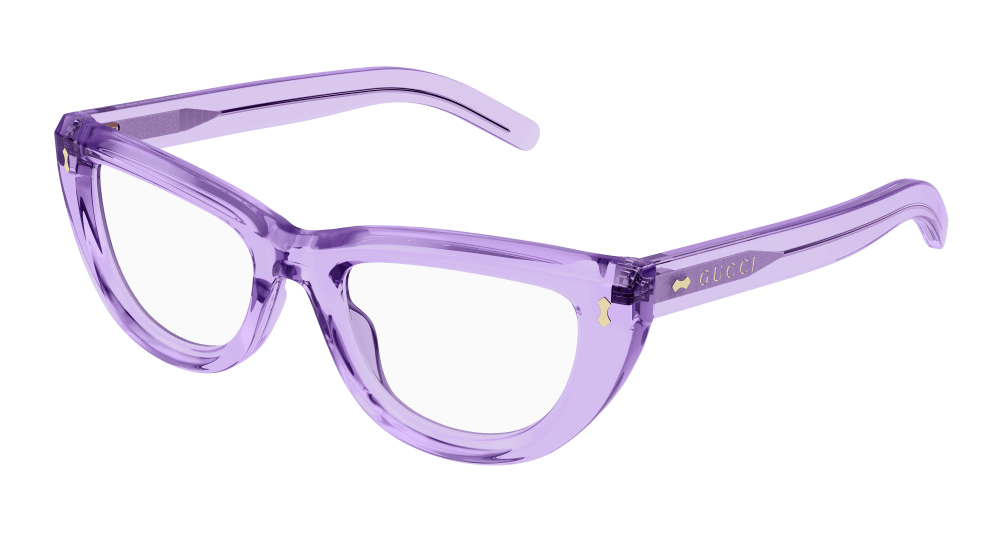 Multi-brand GG1521O-004 Womens CAT EYE Optical Frame - Violet