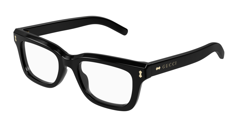 Multi-brand GG1522O-005 Womens RECTANGULAR / SQUARED Optical Frame - Black