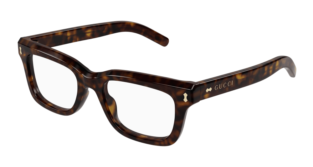 Multi-brand GG1522O-006 Womens RECTANGULAR / SQUARED Optical Frame - Havana
