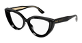 Gucci GG1530O-001 Womens CAT EYE Optical Frame - Black