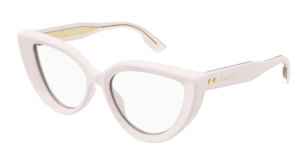 Gucci GG1530O-004 Womens CAT EYE Optical Frame - Ivory