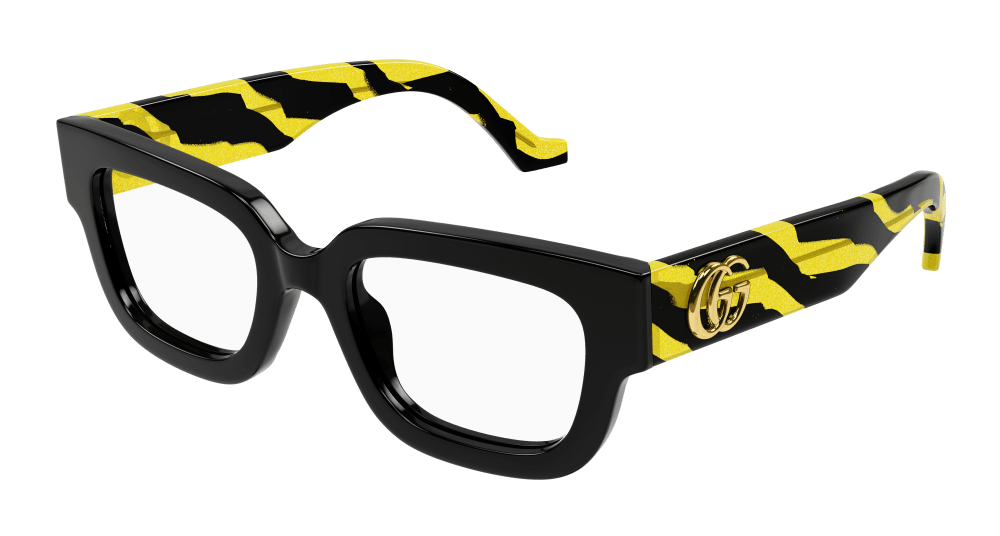 Multi-brand GG1548O-003 Womens RECTANGULAR / SQUARED Optical Frame - Black