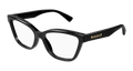 Gucci GG1589O-001 Womens CAT EYE Optical Frame - Black
