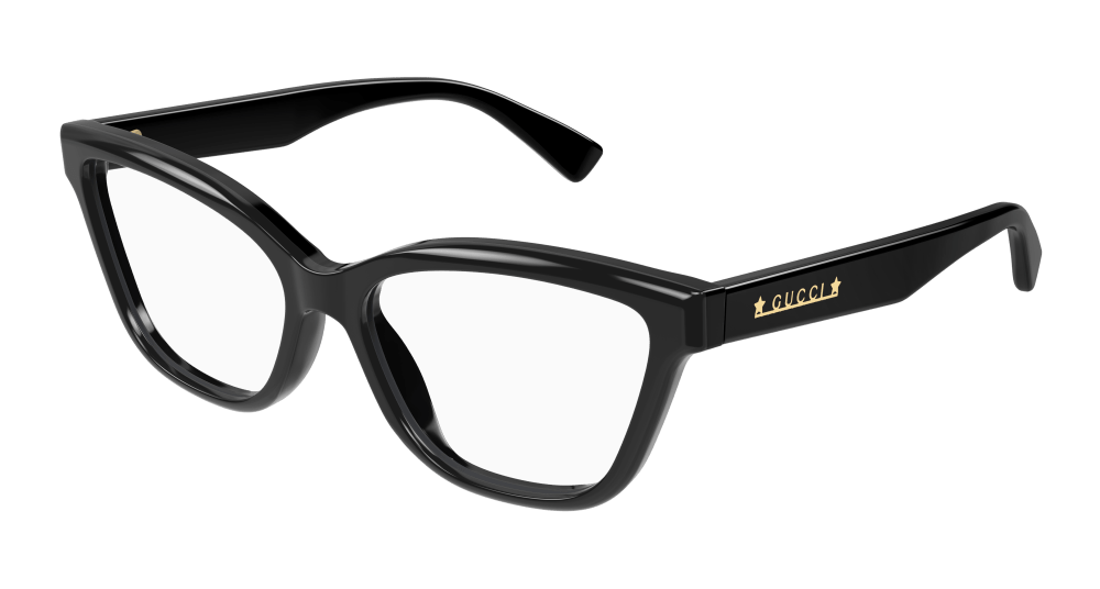 Gucci GG1589O-001 Womens CAT EYE Optical Frame - Black