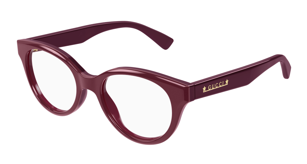 Multi-brand GG1590O-003 Womens ROUND/OVAL/PANTHOS Optical Frame - Burgundy