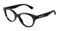 Multi-brand GG1590O-004 Womens ROUND/OVAL/PANTHOS Optical Frame - Black