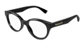 Gucci GG1590O-004 Womens ROUND/OVAL/PANTHOS Optical Frames - Black