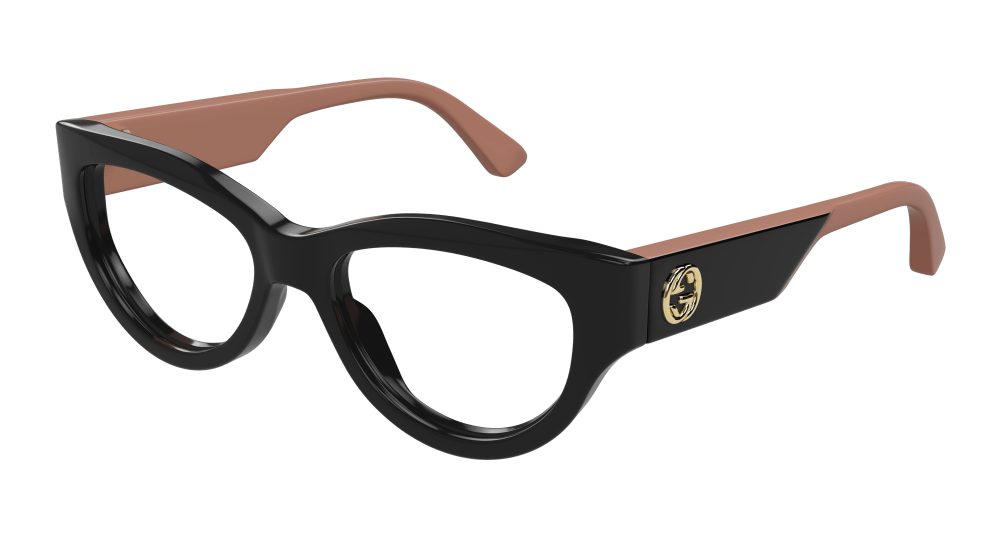Gucci GG1665O-004 Womens CAT EYE Optical Frame - Black