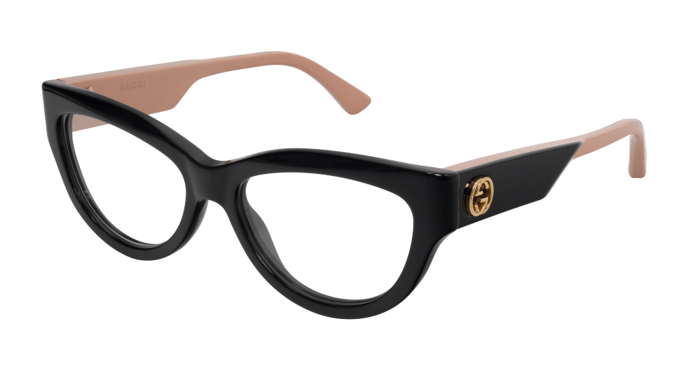 Gucci GG1665O-008 Womens CAT EYE Optical Frame - Black