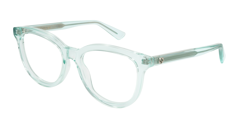 Gucci GG1687O-004 Womens CAT EYE Optical Frame - Green
