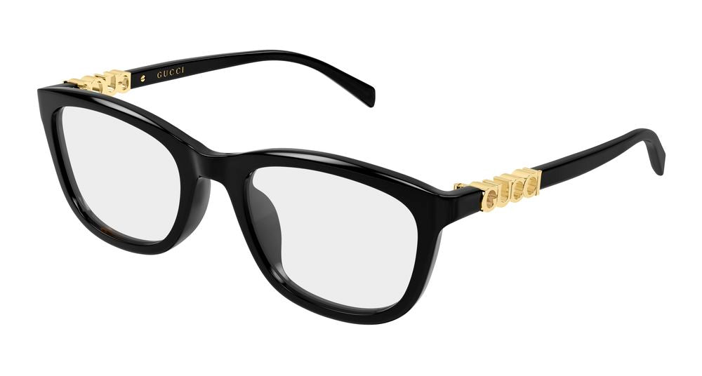 Gucci GG2035OA-001 Womens RECTANGULAR / SQUARED Optical Frame - Black