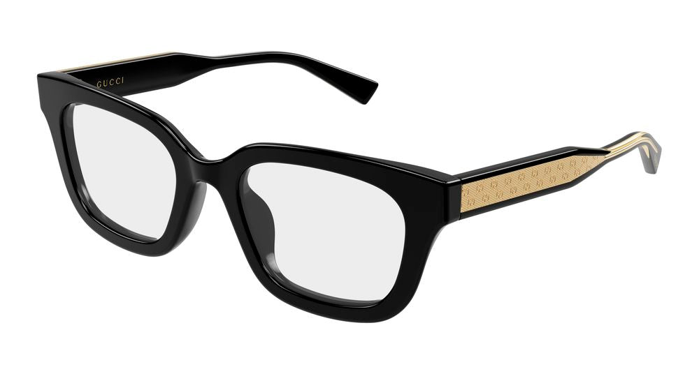 Gucci GG2067OL-005 Womens RECTANGULAR / SQUARED Optical Frame - Black