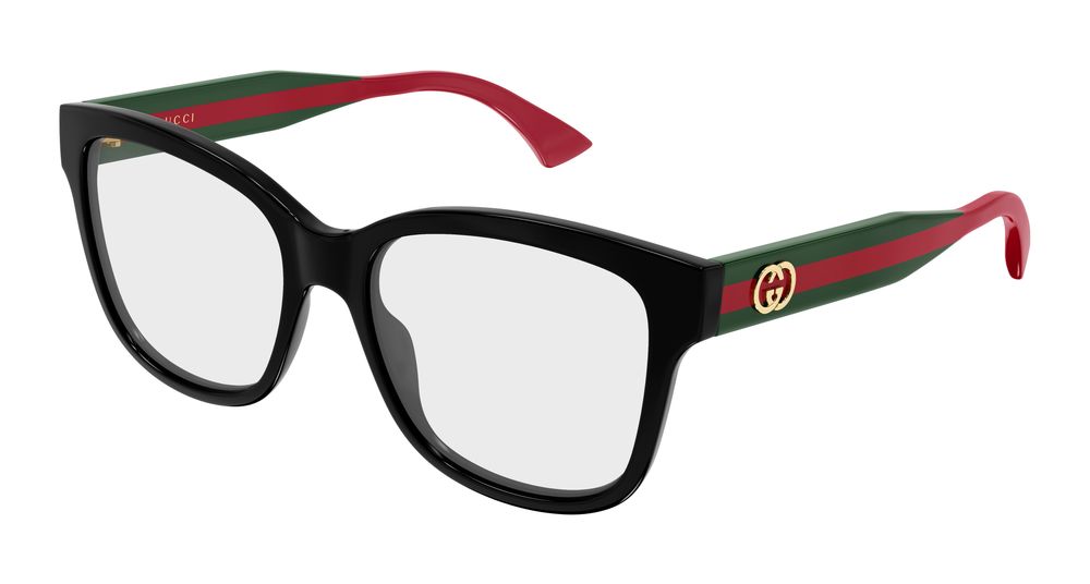 Gucci GG0038ONN-001 Womens BUTTERFLY Optical Frame - Black