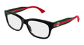 Gucci GG0278ON-011 Womens CAT EYE Optical Frame - Black