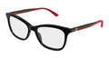 Gucci GG2117O-001 Womens CAT EYE Optical Frame - Black