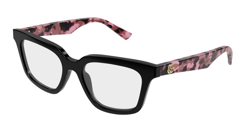 Gucci GG2180O-003 Womens RECTANGULAR / SQUARED Optical Frame - Black