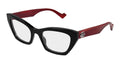 Gucci GG1334O-004 Womens CAT EYE Optical Frame - Black
