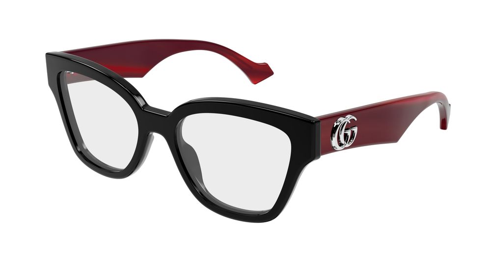 Gucci GG1424O-013 Womens ROUND/OVAL/PANTHOS Optical Frame - Black