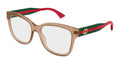 Gucci GG0038ONN-005 Womens BUTTERFLY Optical Frame - Brown