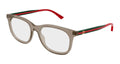 Gucci GG1990O-003 Womens RECTANGULAR / SQUARED Optical Frame - Brown
