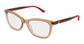 Gucci GG2117O-003 Womens CAT EYE Optical Frame - Brown