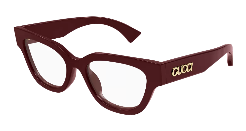 Gucci GG1837O-003 Womens Optical Frames - Burgundy